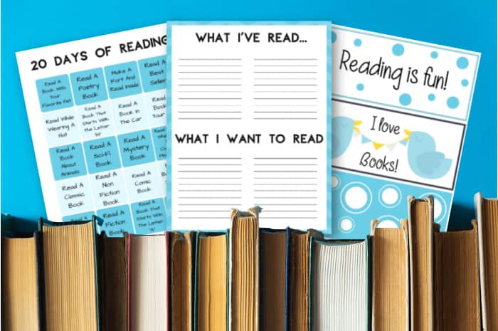 Reading Log For Kids