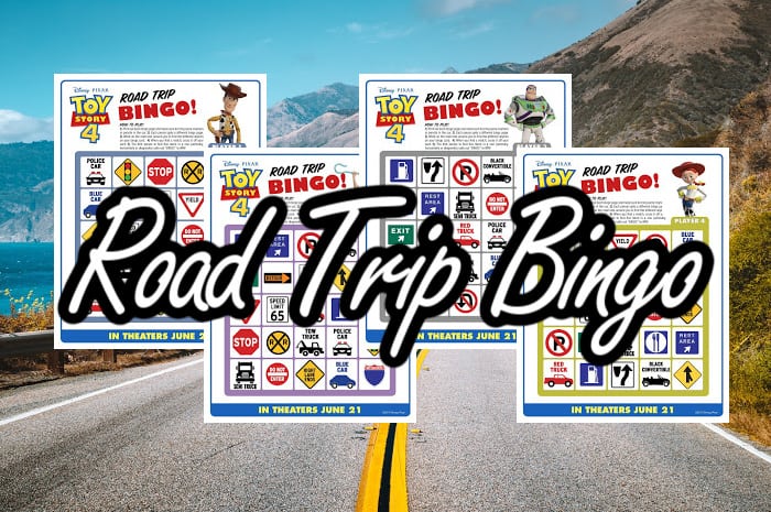 Printable Road Trip Bingo