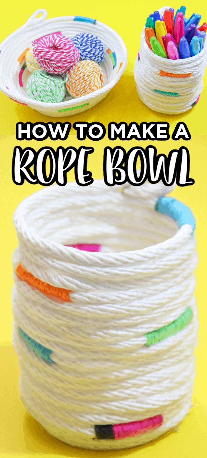 Rope Bowl September Craft For Kids