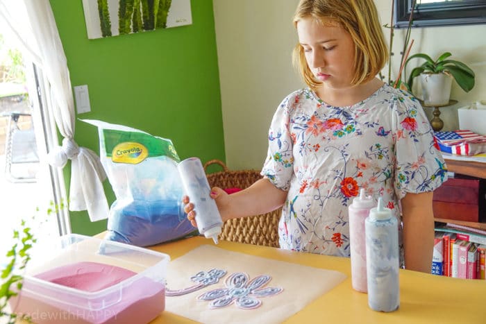 How To Make Puffy Paint with Sand