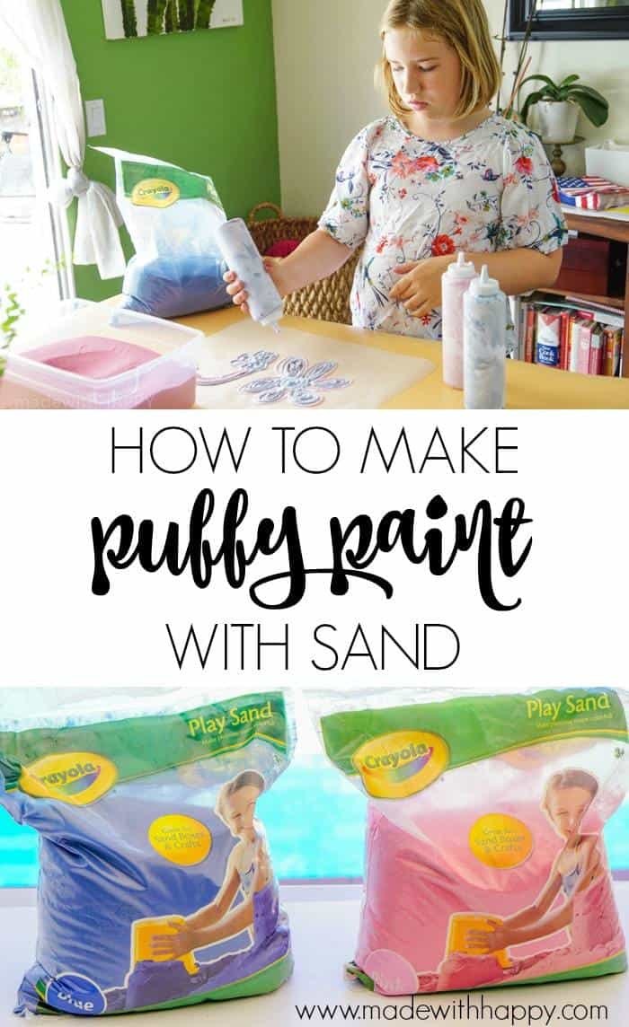 Sand Puffy Paint