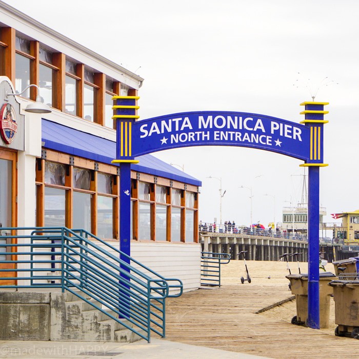 Santa Monica Pier North Entrance