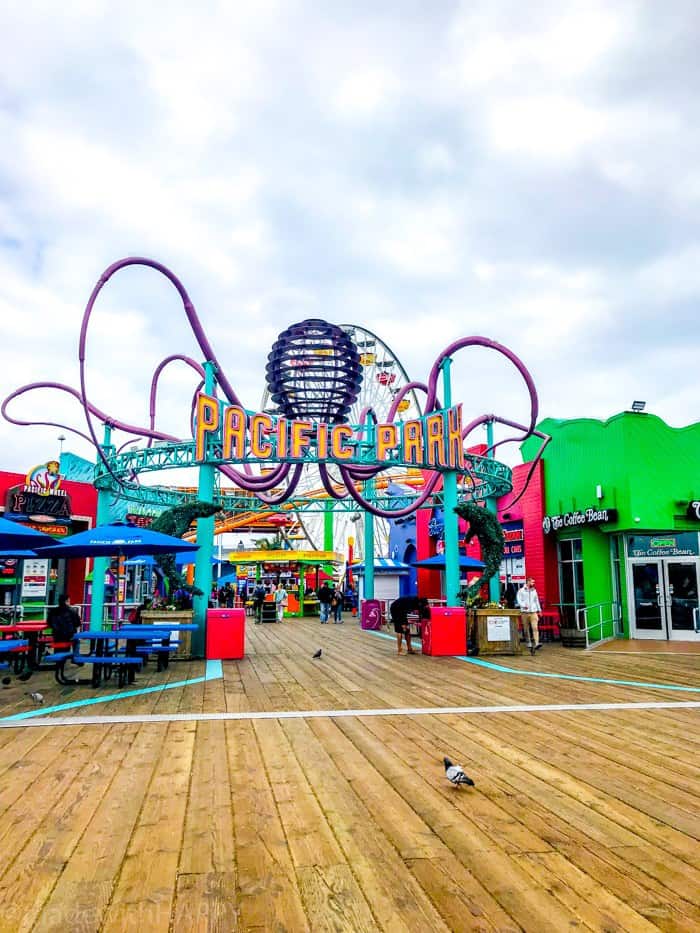 Pacific Park on Santa Monica Pier