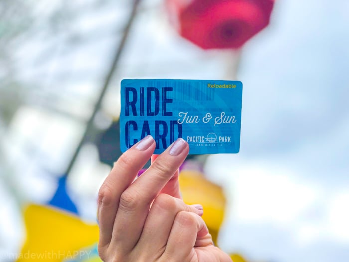 Ride Card for Santa Monica Pier