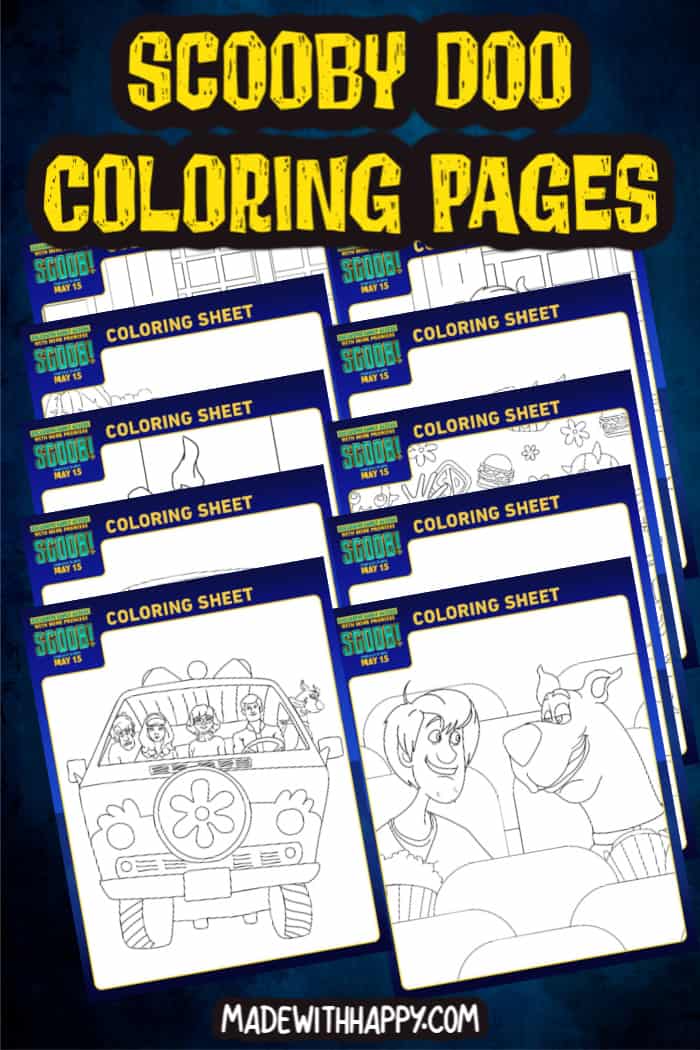 Scooby Doo Coloring Pages