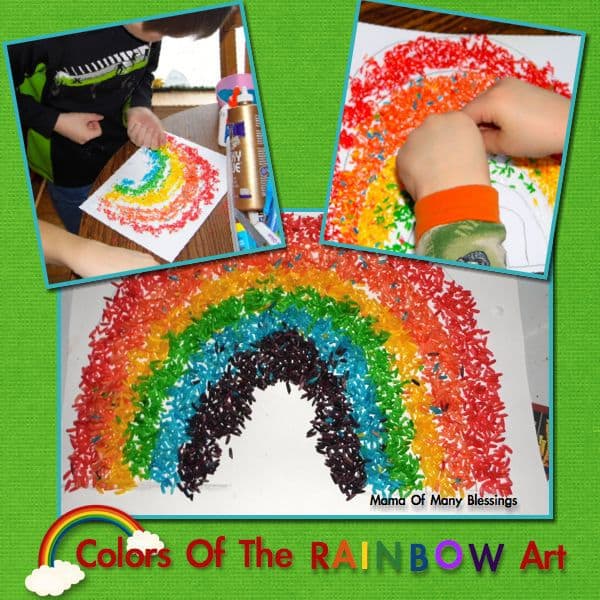 Color of the rainbow Art