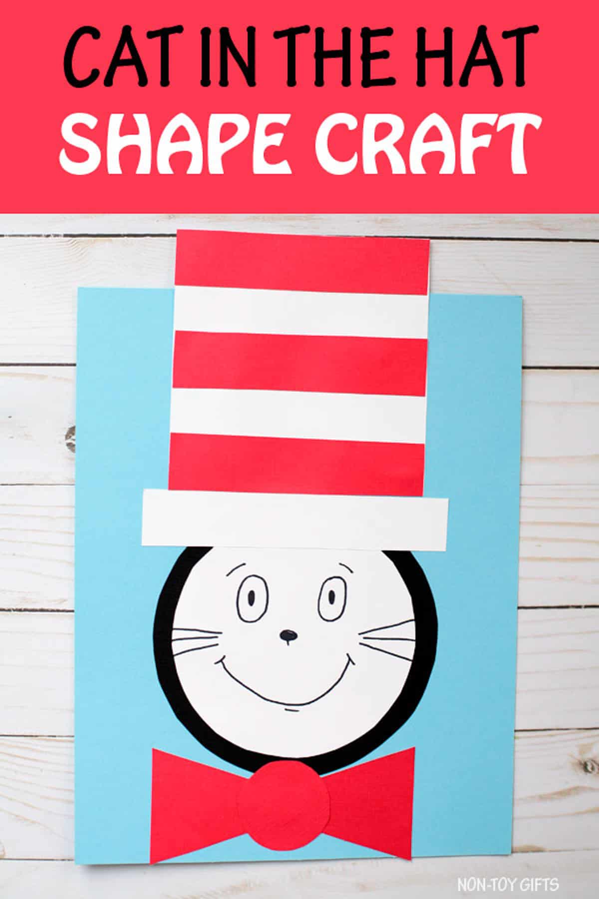 Shape Cat in the Hat Craft
