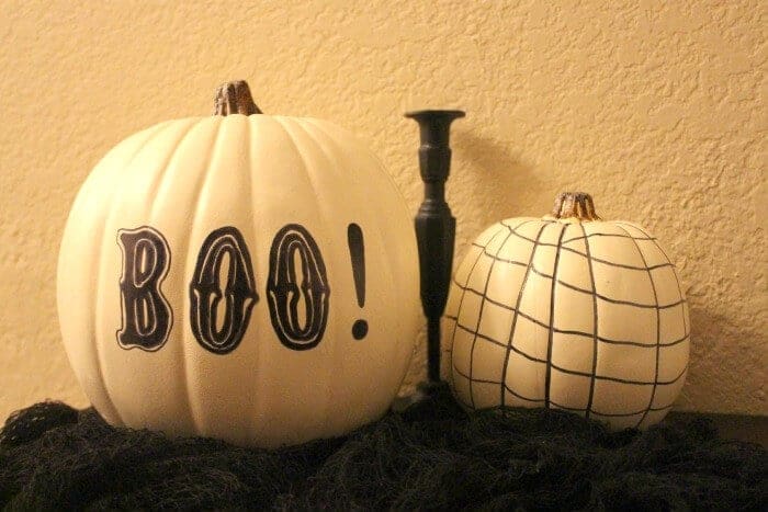 sharpie pumpkin