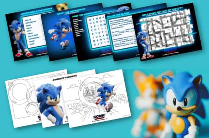 Free Printable Sonic The Hedgehog Coloring Pages For Kids