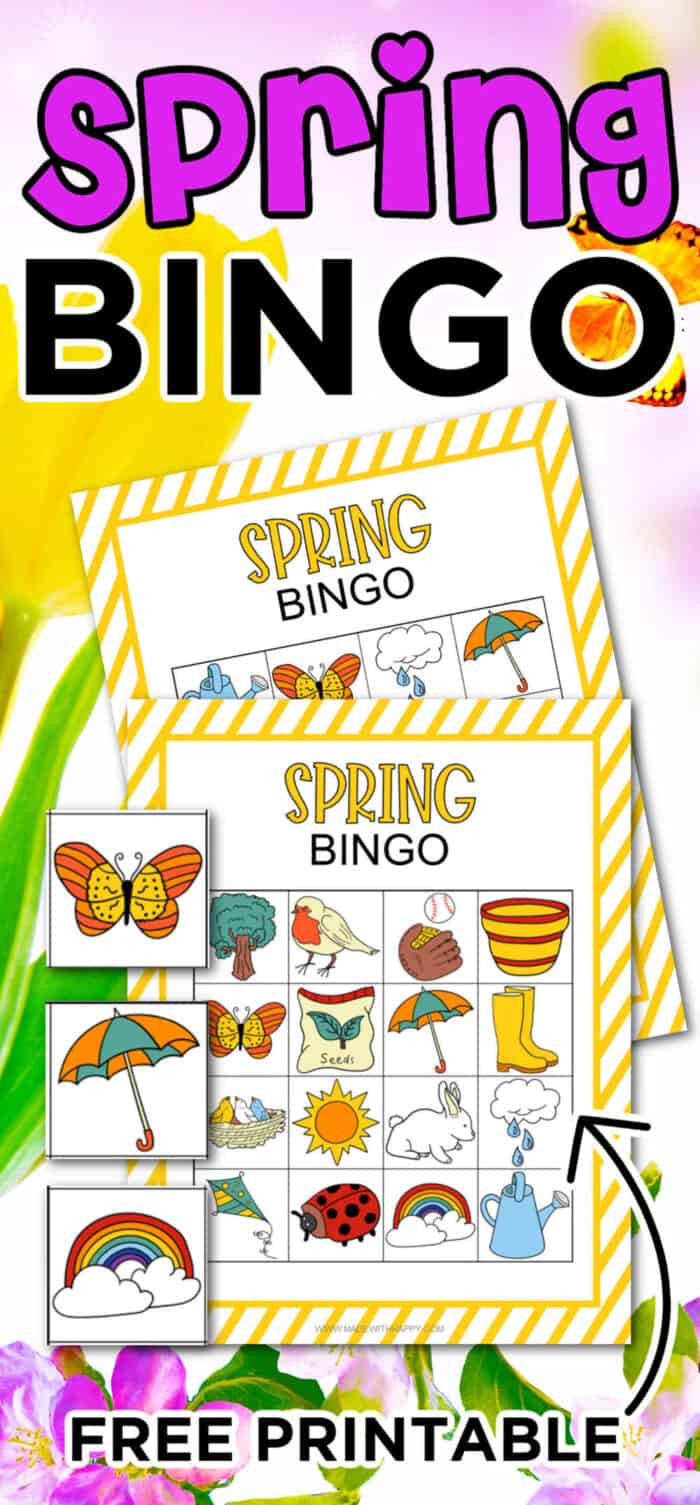 Free Printable Spring Bingo