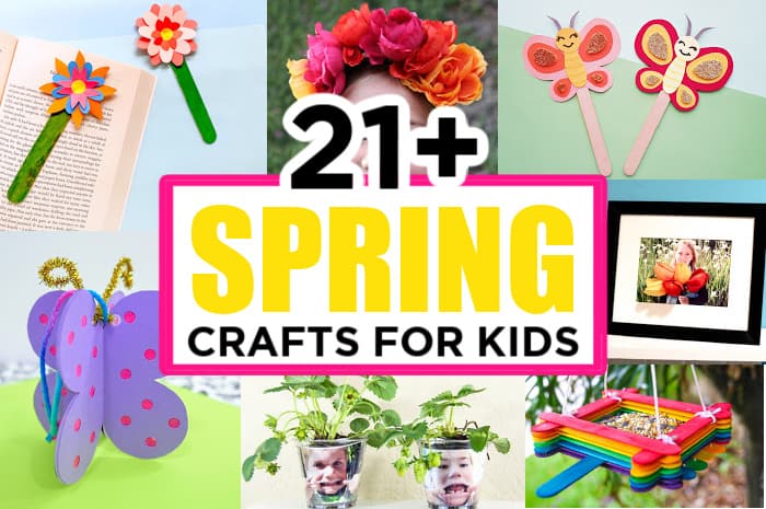 Spring Crafts For Kids of all ages
