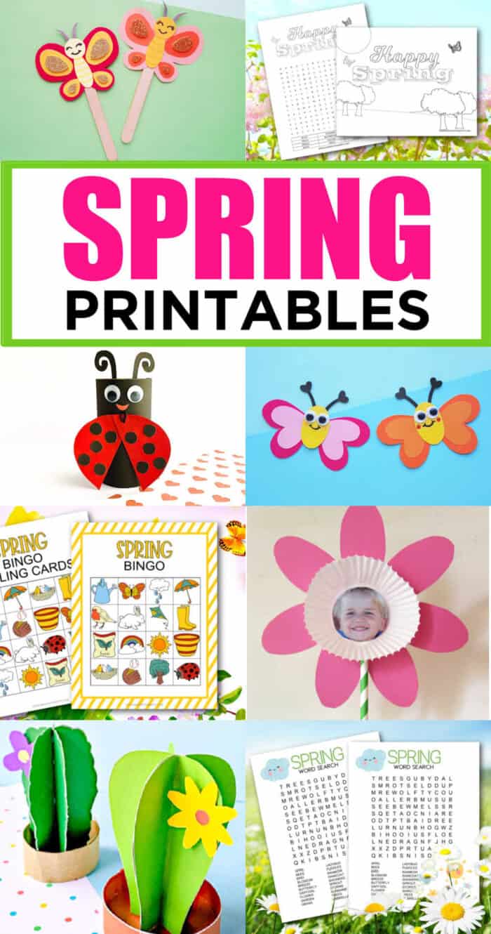 Spring Printables For Kids