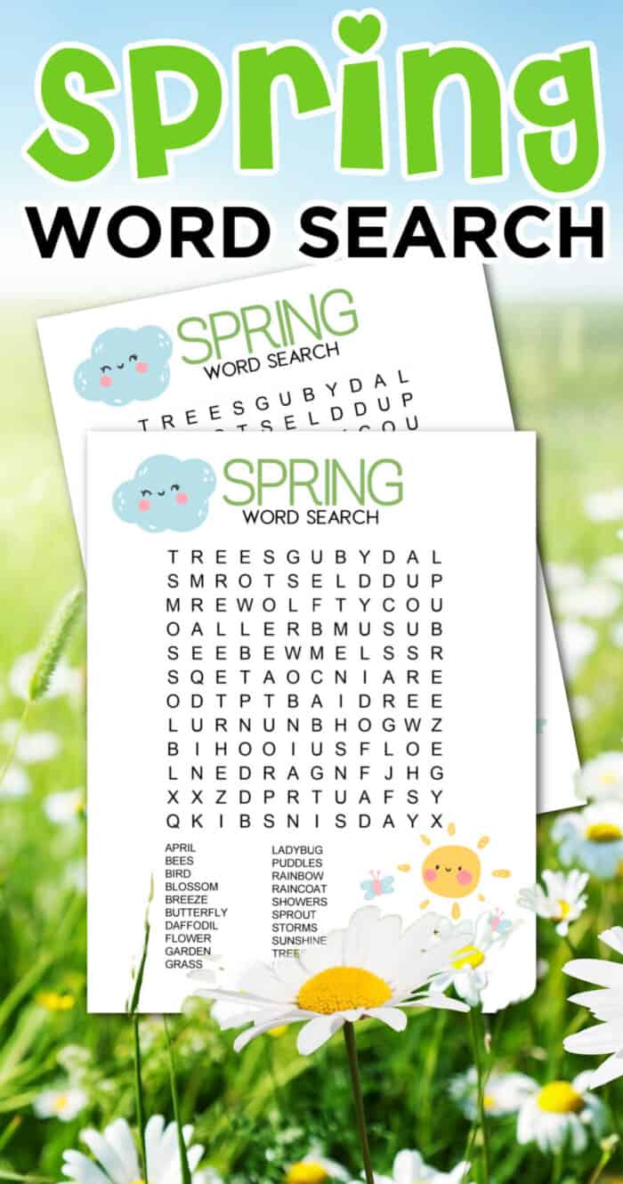 word search for Spring