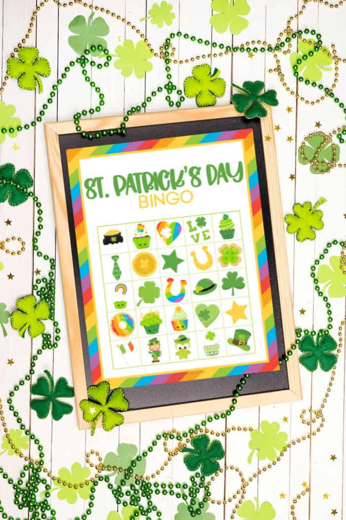 st patty's day bingo