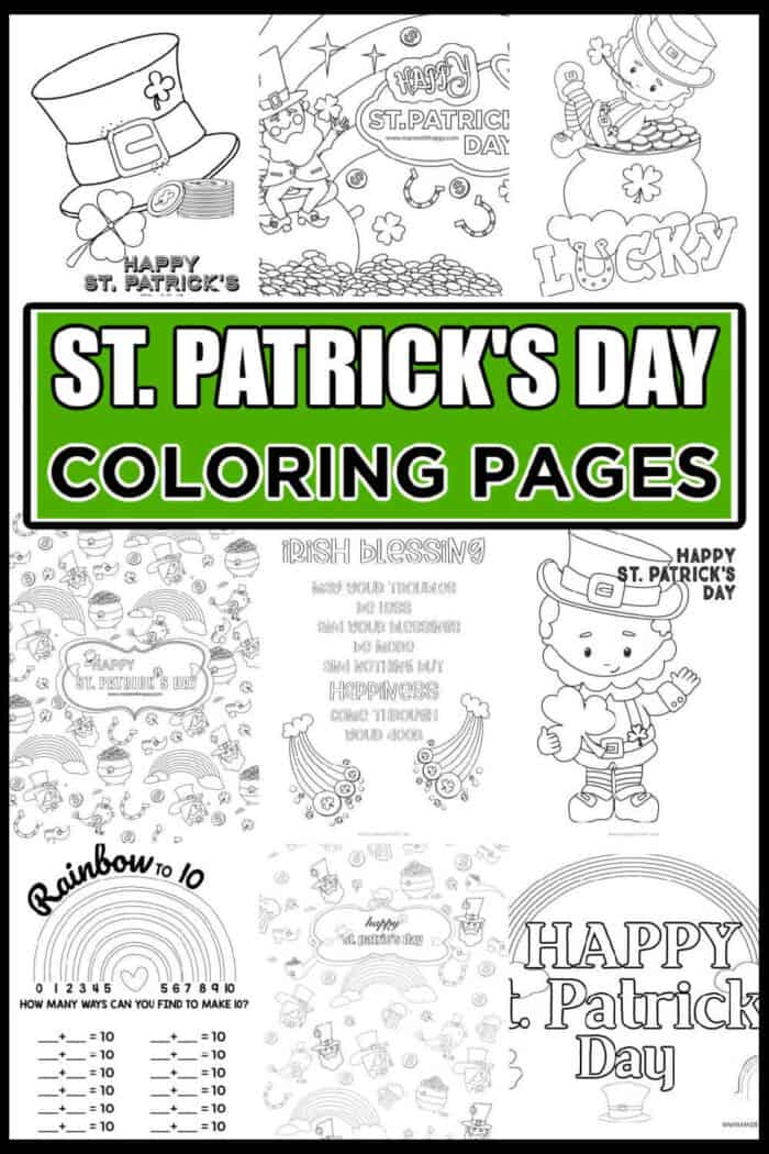 St. Patrick's Day Coloring page For Kids