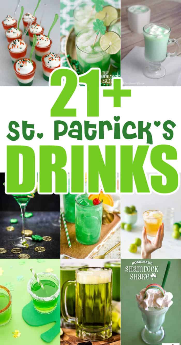 Green Drinks for St. Patty's