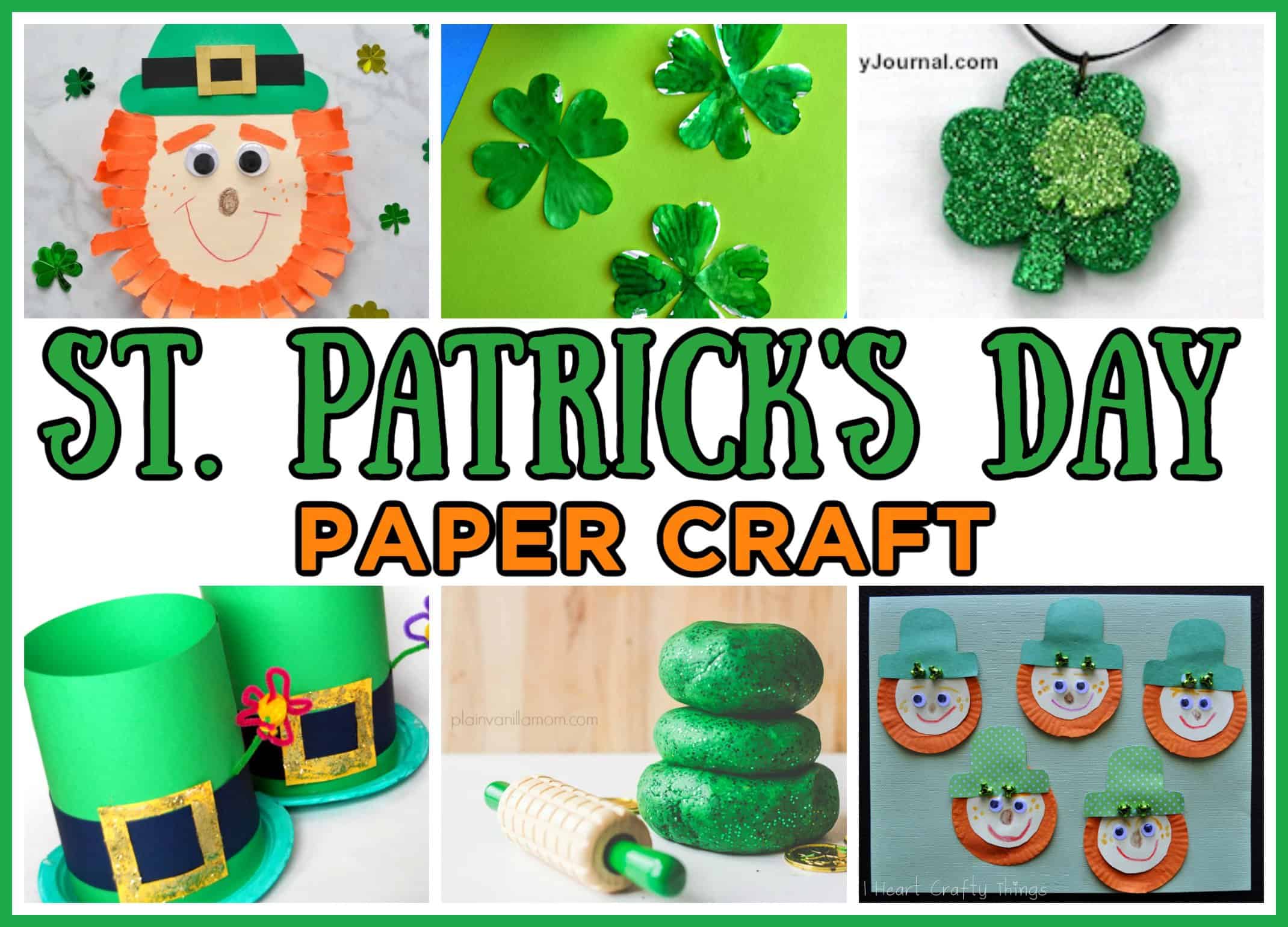 St. Patrick's Day Paper Crafts