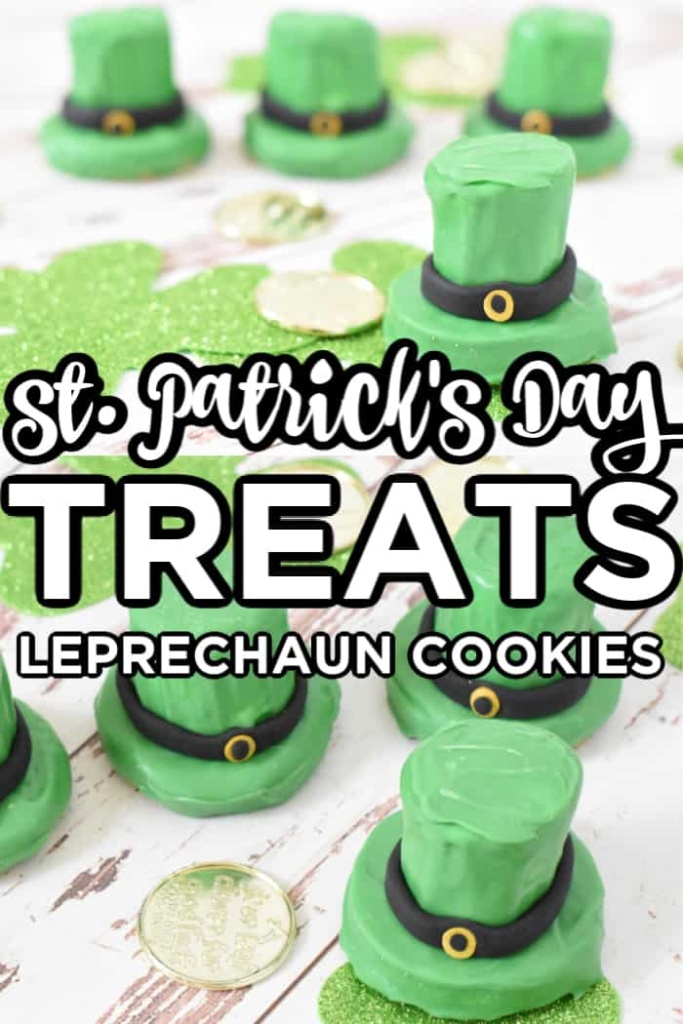 St. Patricks Day Treats Leprechaun Cookies