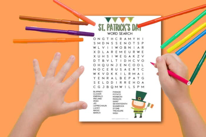 St. Patrick's day printables