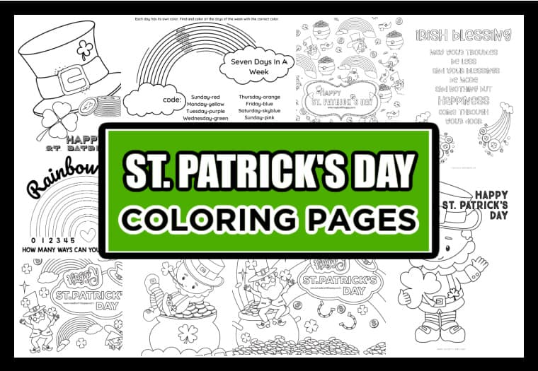 St. Patrick's Day Coloring Pages