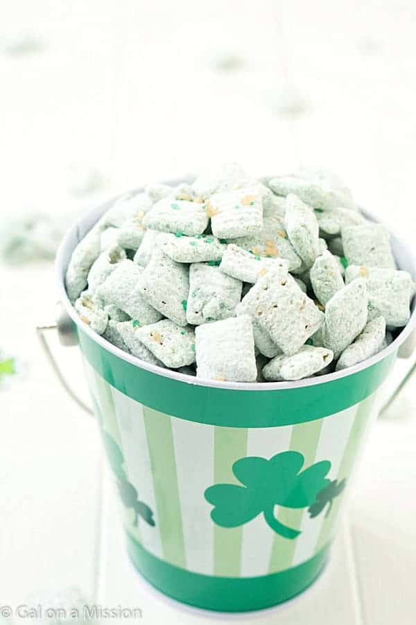 St. Patrick's Day Puppy Chow