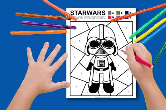 Darth Vader Coloring Page