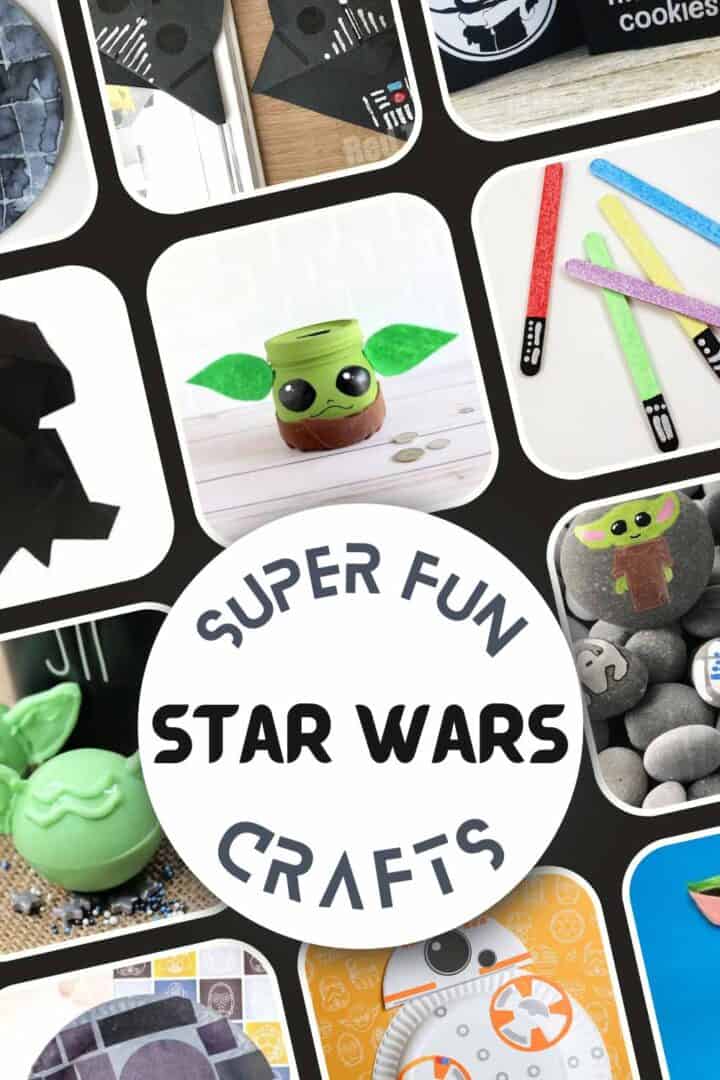 Best Star Wars Crafts & Activities For Kid - Made with HAPPY
