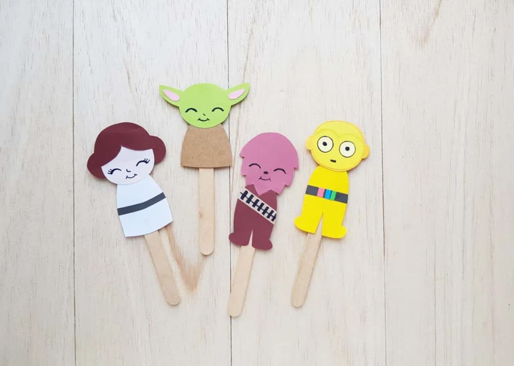 Star Wars Papercraft Puppet