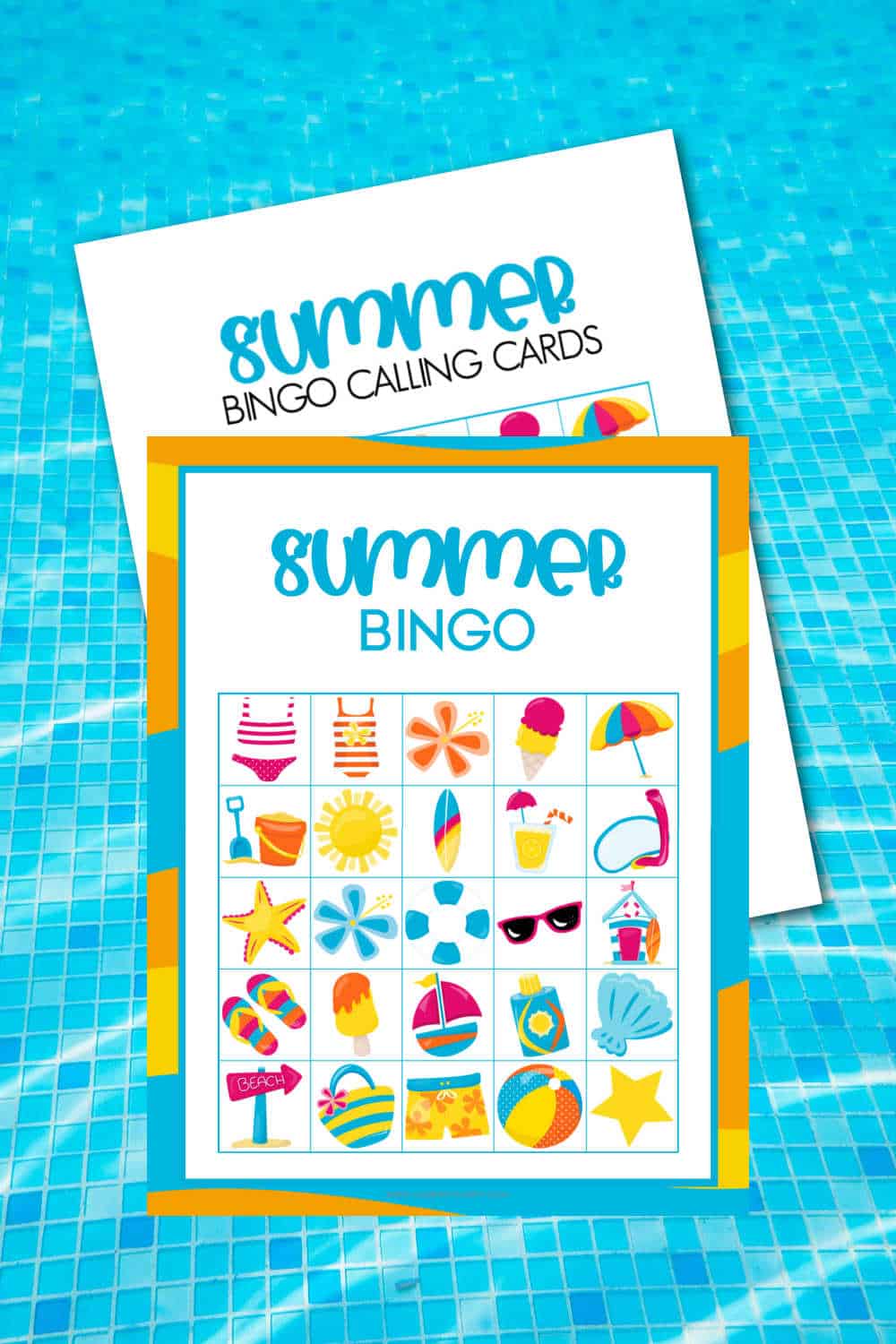 Summer Bingo Boards