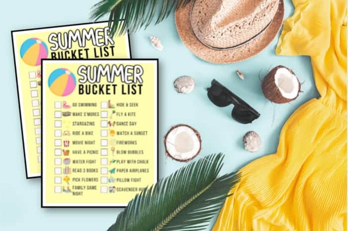 Summer Bucket List