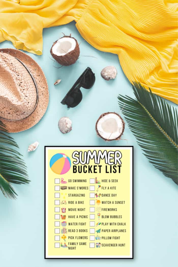 Summer Activity List