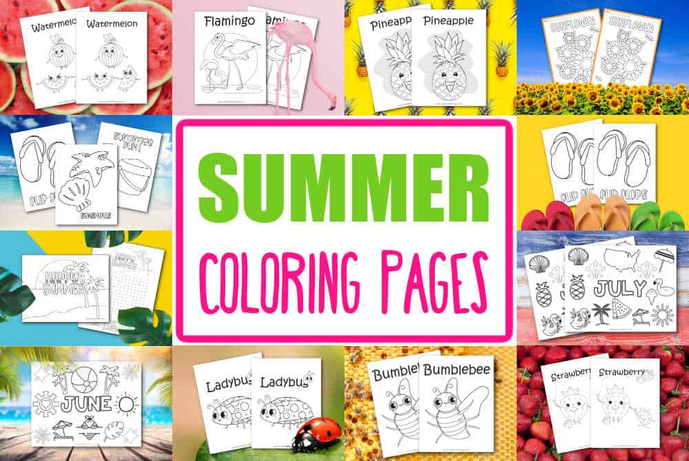 Coloring Pages For Summer