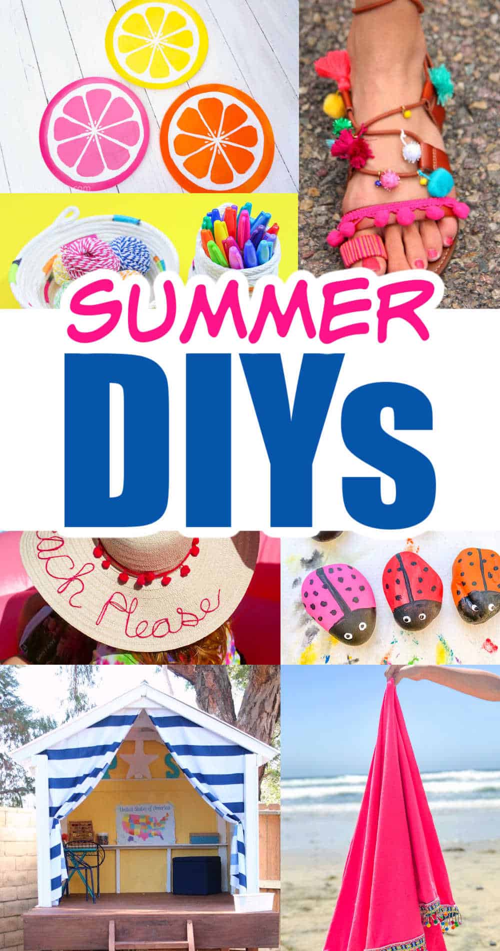 Fun Summer DIYs - DIY Summer Crafts, Projects and Decor