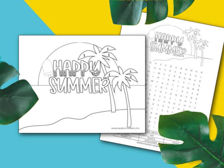 Free Printable Summer Coloring Pages