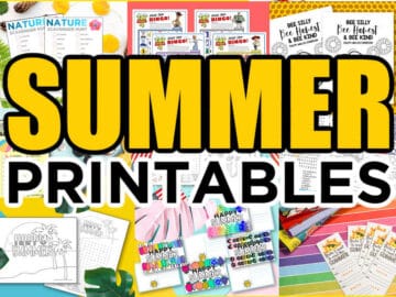 printables for summer