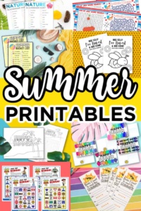 Free Summer Printables For Kids - Made with HAPPY