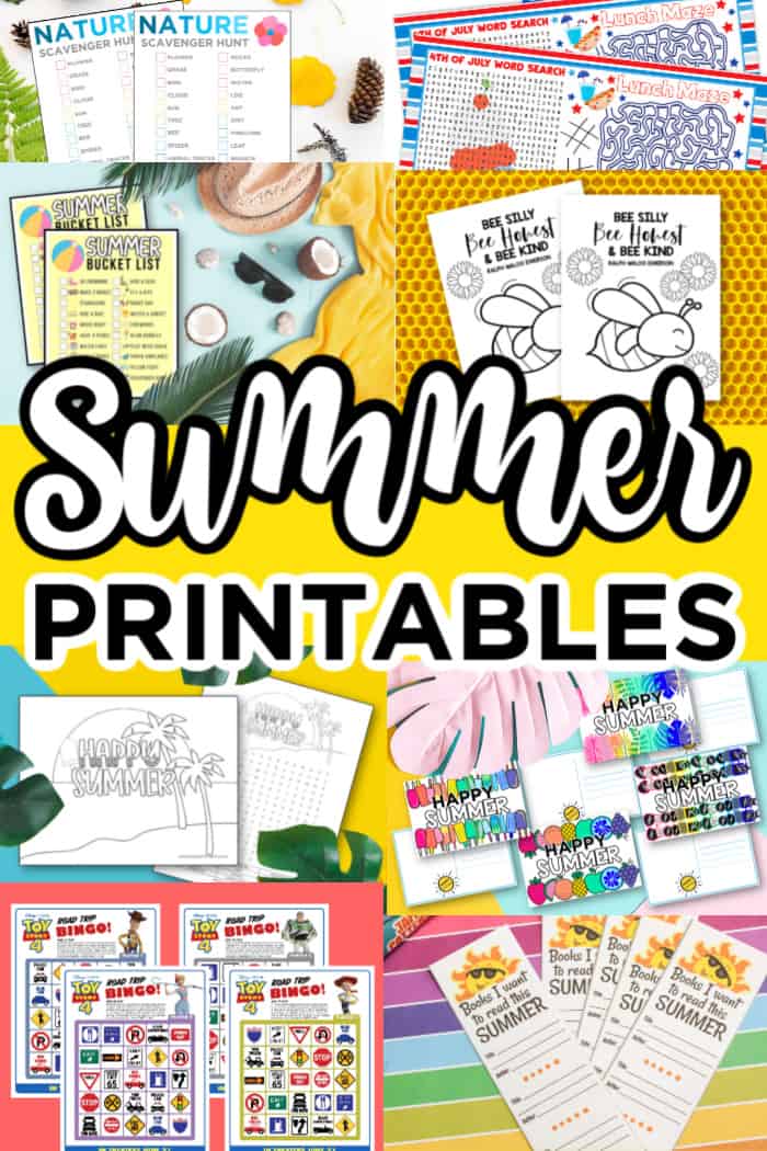 Summer Coloring Pages for kids