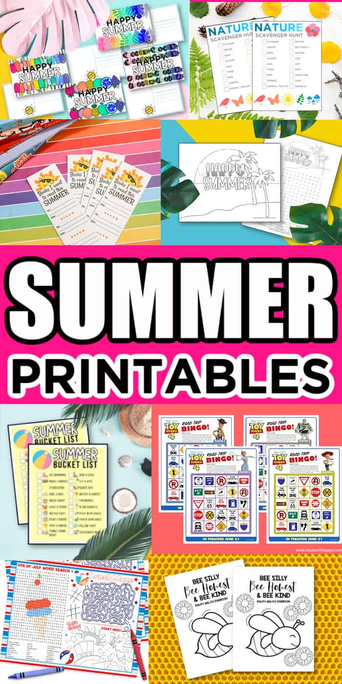 summer printables