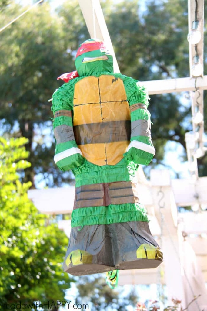 Teenage Mutant Ninja Turtle Party Ideas - Made with HAPPY