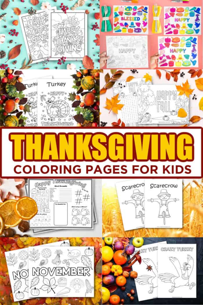 coloring pages to print thanksgiving