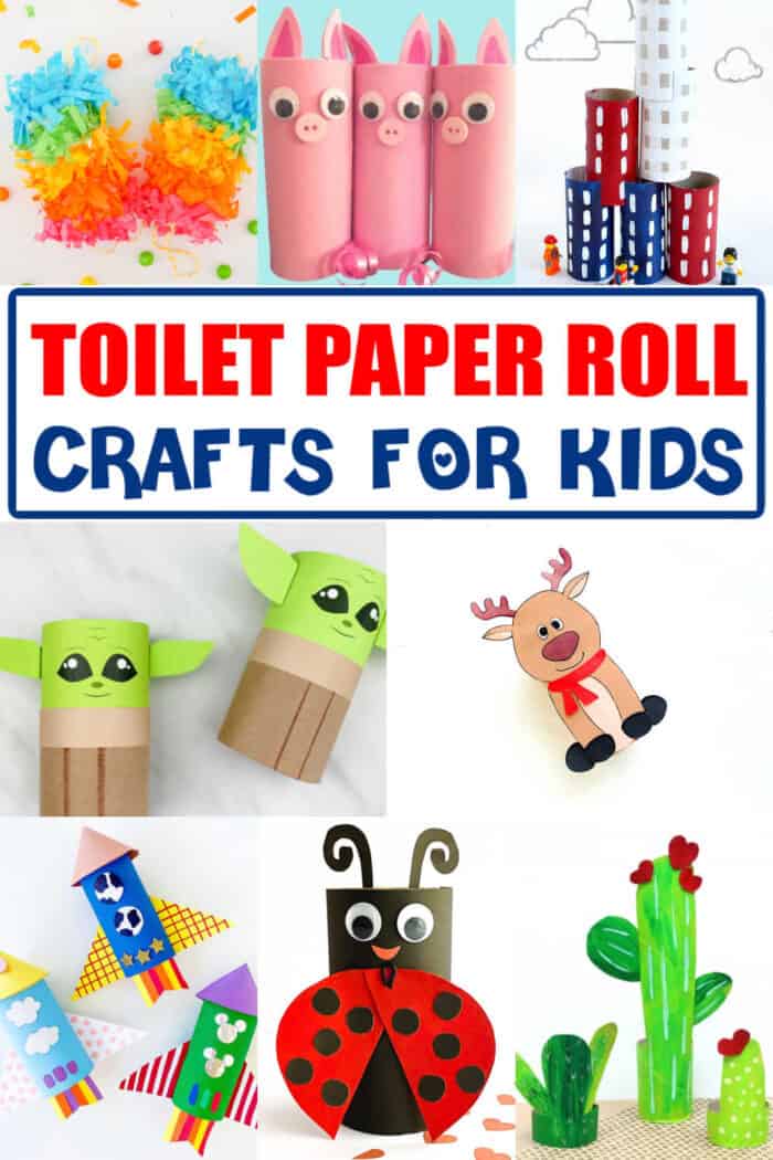 60+ Easy Toilet Paper Roll Crafts For Kids And Adults