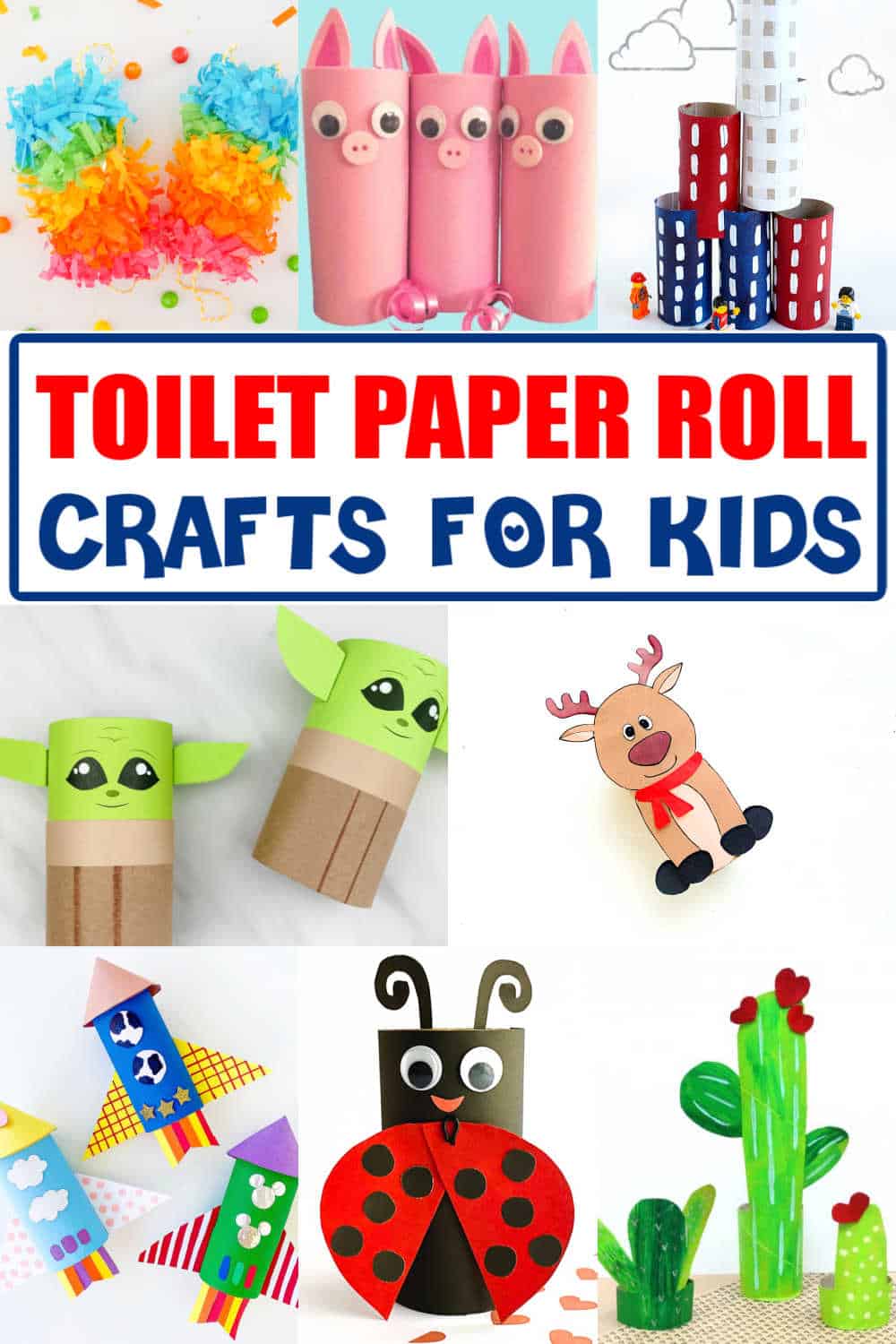 crafts with toilet paper rolls