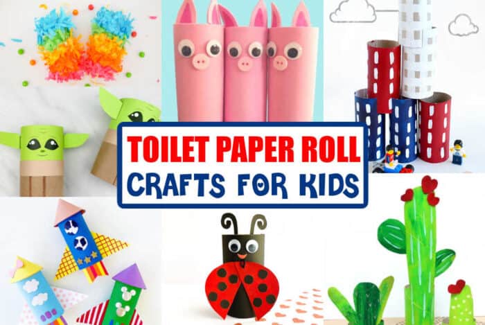 Toilet Paper Roll Crafts For Kids Made With Happy