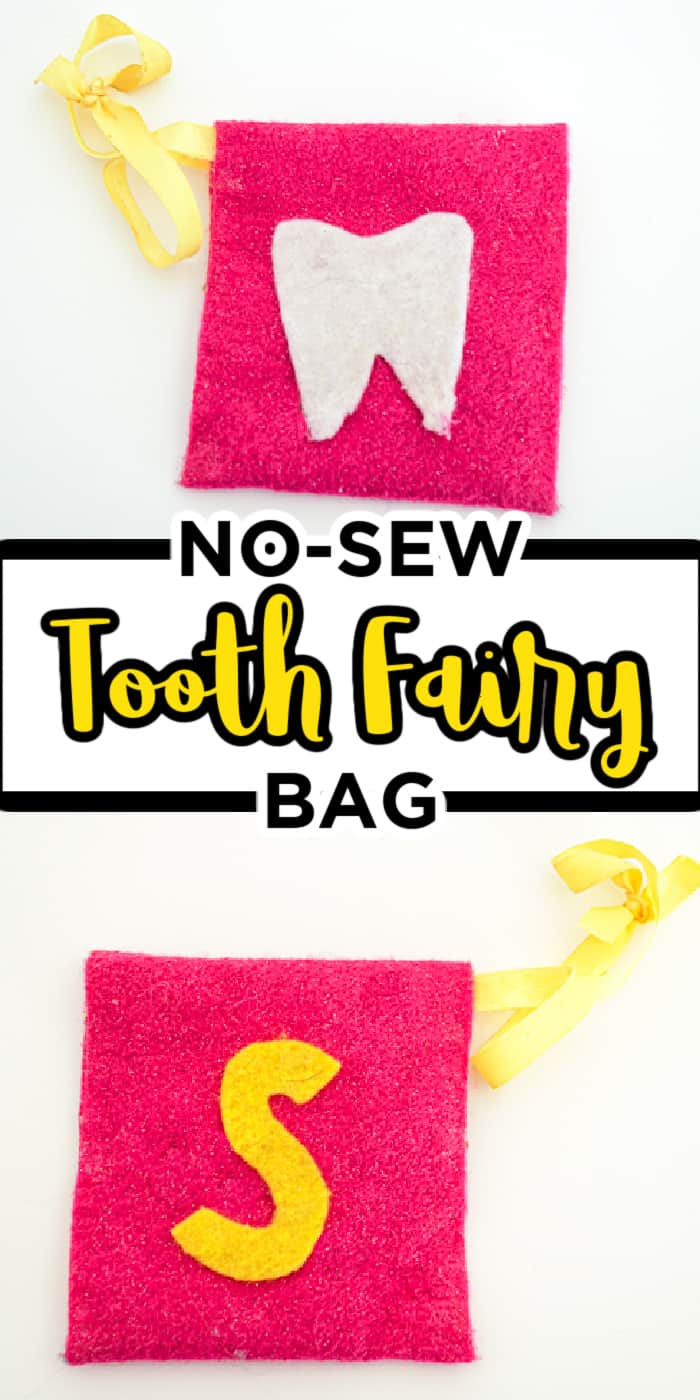 No-Sew Tooth Fairy Bag