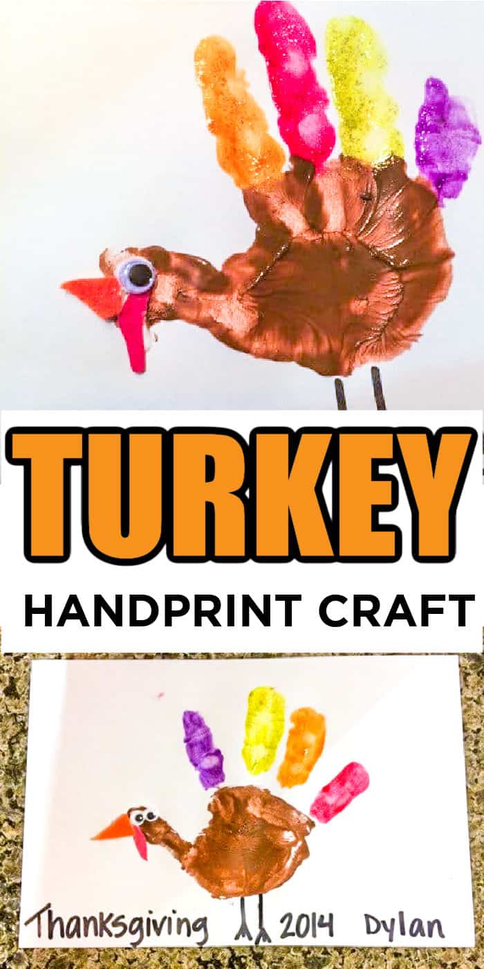 turyeky handprint crafts