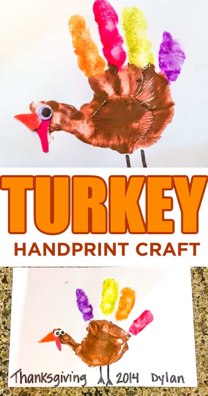 turkey handprint art