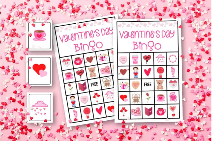 Valentines Day Bingo Game