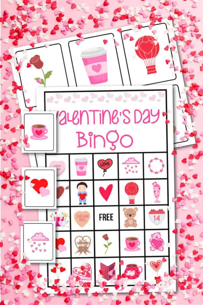 valentines bingo free printable