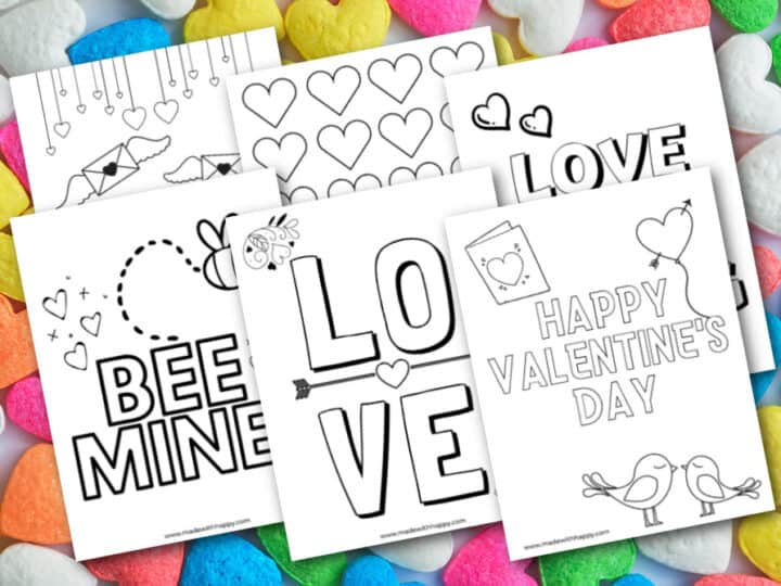 Valentines Coloring pages