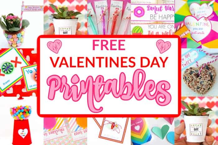 15+ Free Valentine's Day Printables For Kids - Made with HAPPY